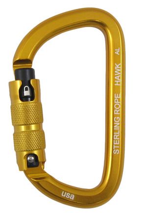 Sterling Rope - Карабин Hawk Autolock Asymmetrical D Carabiner