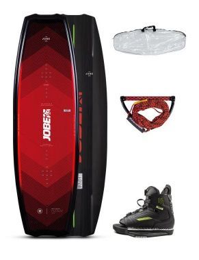 Комплект вейкборд начального уровня легкий Jobe Logo Wakeboard & unit Bindings Package(ss21)