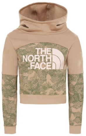The North Face - Теплая толстовка Girls Cropped Hoodie