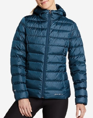 Eddie Bauer - Куртка-пуховик для девушек CirrusLite Down Hooded Jacket