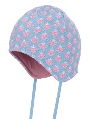 Шапка с милой вязкой весенняя Satila (Aswery) Strawby