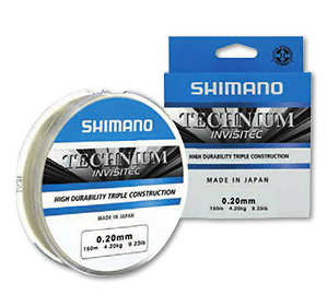 Shimano - Монолеска высокопрочная Technium Invisi New 150м