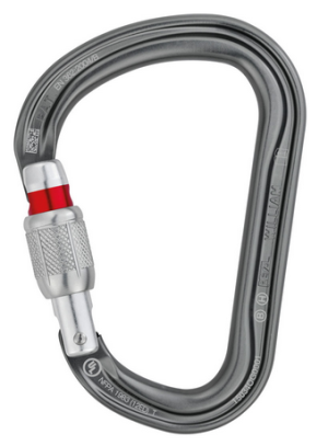 Petzl - Карабин с муфтой William Screw-Lock