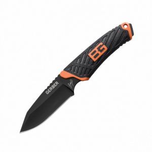 Gerber - Нож с прорезиненной ручкой Gerber Bear Grylls Compact Fixed Blade