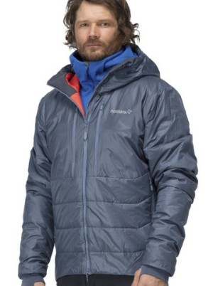 Norrona - Мужская куртка для суровых условий Trollveggen Primaloft 100 Zip Hood
