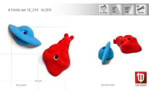 Скалолазные зацепы Top Point #216 Alien