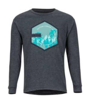 Легкий термопуловер Marmot Deep Forest Tee LS