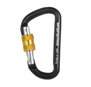 Карабин вспомогательный Singing Rock Mini D Screw