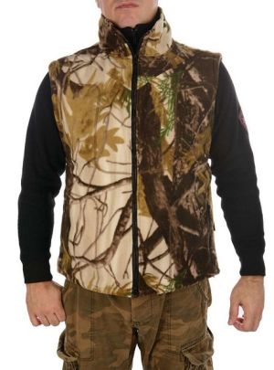 Комфортный жилет из флиса с подогревом Redlaika RL-FH-04 (2600 мАч)