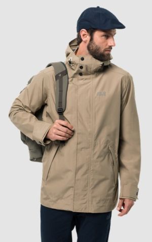 Jack Wolfskin - Непромокаемый плащ Cape Conran Jacket M