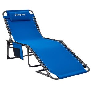 Качественный шезлонг KingCamp 2019 Berlin Classic Cot