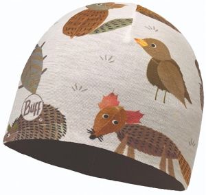 Buff - Детская шапка на прохладную погоду Microfiber & Polar Child Forest Animals Cru