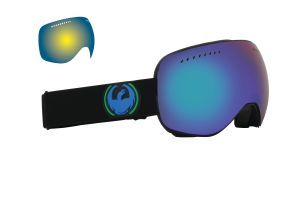 Dragon Alliance - Горнолыжные очки APXs (оправа Jet, линза Green Ionized + Yellow Blue Ionized)