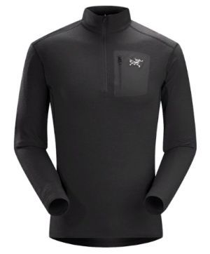 Arcteryx - Мужская термофутболка с длинными рукавами Rho LTW Zip Neck