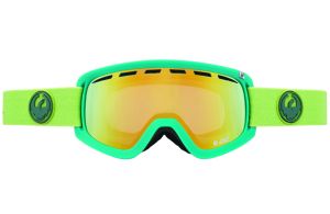 Dragon Alliance - Горнолыжная маска (snow) D2 (оправа Grass Heather, линзы Smoke Gold Ionized + Yellow)