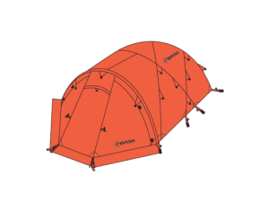 Палатка Bask North Peak Pro 3