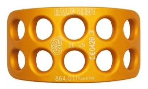 Такелажная пластина гнутая с 10 отверстиями Kong Rally Bent