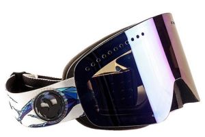 Dragon Alliance - Очки горнолыжные NFX (оправа Form, линзы Dark Smoke Blue + Yellow Red Ion)