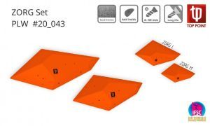 Рельефы для скалодрома Top Point Zorg Set