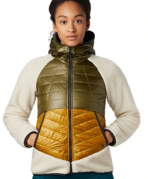 Mountain Hardwear - Утепленная женская куртка Altius Hybrid Hoody