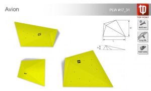 Яркий накладной рельеф Top Point Avion