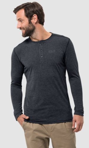 Jack Wolfskin - Удобная футболка Moro Henley Men