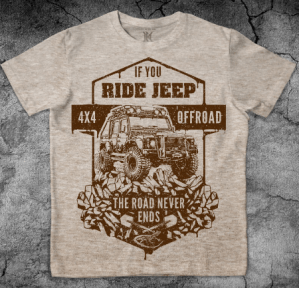 Макс-Экстрим - Современная футболка Джип