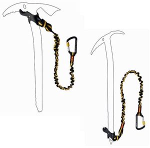 Съемный темляк для ледорубов Grivel Easy Slider + SSpring