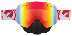 Dragon Alliance - Маска для мотокросса NFX (оправа Fade, линза Red Ionized)