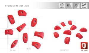 Скалолазные зацепы Top Point #231 ACD