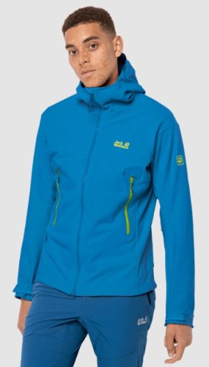 Водостойкая куртка для мужчин Jack Wolfskin Mountain Tech Softshell M