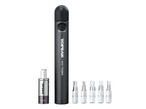 Универсальный динамометрический инструмент с набором бит Topeak Nano TorqBar 4, 4Nm, w/5 tool bits