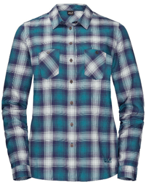 Jack Wolfskin - Рубашка для девушек Saru shirt w