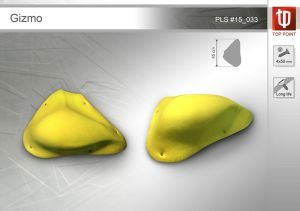 Яркий рельеф для скалолазания Top Point Gizmo