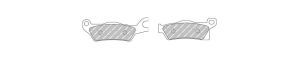 Ferodo - Синтетические тормозные колодки FDB2274SG