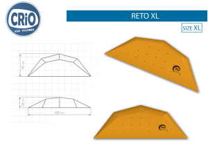 Прочный рельеф для скалолазания Crio Holds Reto XL