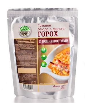 Кронидов - Блюдо для для туризма Каша гороховая с копченостями