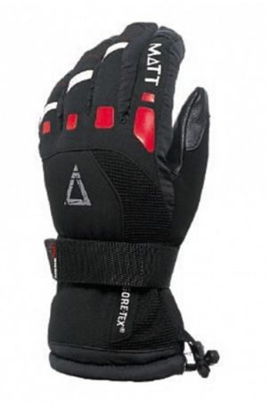 Matt - Перчатки горные для детей Mack Jor Goretex Gloves Neg/Rojo