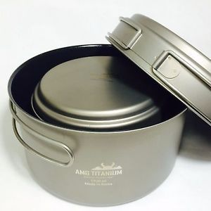 AMG - Компактный набор кастрюль Titan+Teflon