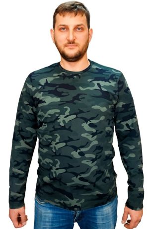 Лонгслив мужской хлопковый Patriot 9337