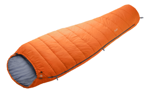 Лёгкий спальный мешок Bask Soft правый (комфорт +11)