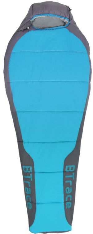 Качественный спальный мешок с правой молнией BTrace Snug S (комфорт -14)