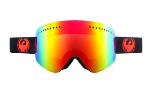 Dragon Alliance - Сноубордическая маска NFX (оправа Jet, линзы Red Ionized + Yellow Blue Ionized)