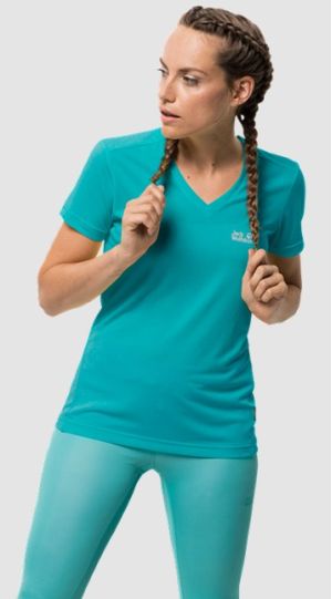 Удобная футболка Jack Wolfskin Crosstrail T Women