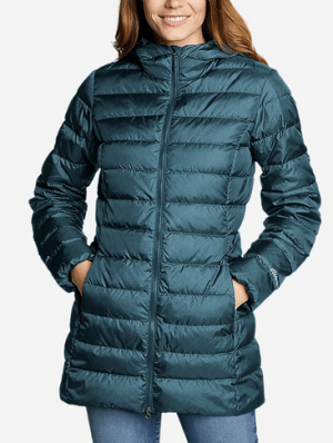 Eddie Bauer - Легкий женский пуховик CirrusLite 2.0 Down Parka