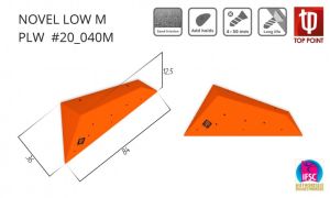 Накладной рельеф для скалодрома Top Point Novel Low M