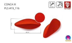 Прочный рельеф для скалолазания Top Point Conca III