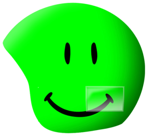 Нашлемник с ярким дизайном Coolcasc FD53 Foggy Smile