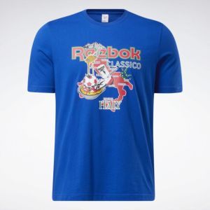 Стильная мужская футболка Reebok Cl Gr Souvenir 4 Tee