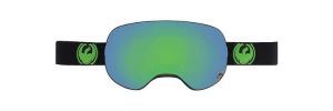 Dragon Alliance - Горнолыжные очки X2 (оправа Jet, линзы Green Ion + Yellow Blue Ion)